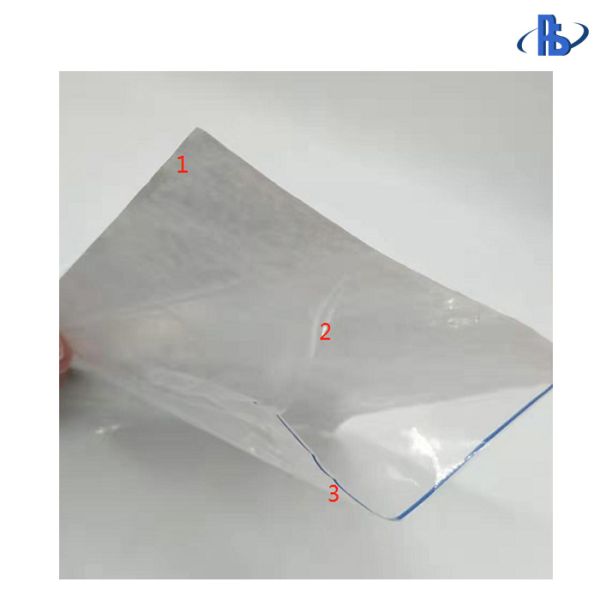 High Viscosity Self Adhesive Bags , Water Resistant Back Patch Pockets