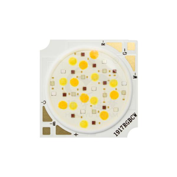 30W RGBCW COB LED Tunable LED COB 2700K 6500K High CRI 90 Dimmable LED Energy Efficient Chip-on-Board Light