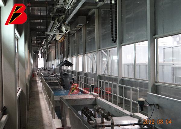 Electrophoresis Bay in Motorcycle Automatic Paint Line Smart Chain drive Painting Equipments