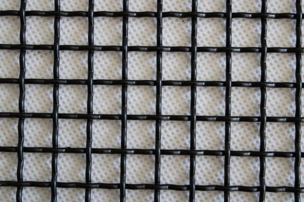 Treillis métallique tissé, serti et verrouillé en acier inoxydable 316L pour l'architecture