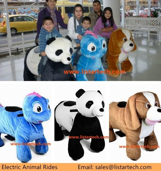 Ride on Animal Rides Electric Rechargeable Pony Cycle in Mall, Hit with Kids & Adult