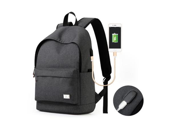 Wholesale Laptop Backpack With Laptop Compartment And USB Charger For Traveling , Sports And School