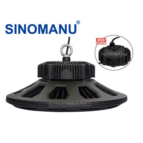 Super High Lumen 200W LED High Bay Matted Black Industry 7 Years Warranty