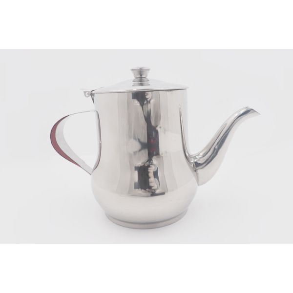24oz Kitchen Steel Arab Tea Kettle Anti Side Leakage Oiler