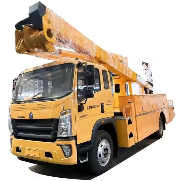 16m High Altitude Aerial Operation Lifting Platform Truck Cutoff Brake Customizable