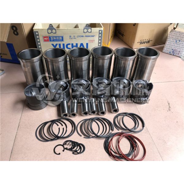 Yuchai YC6J125Z-T20 genuine complete cylinder kits (cyliner ,piston ,piston pin, piston ring etc )