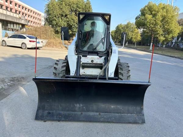 Turbocharged Diesel Engine Used Skid Loader BOBCAT S220 74HP 55kW