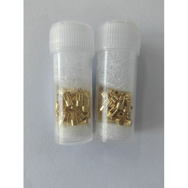 Space Saving or High-frequency RF Connector Hermetically Sealed CSMP Male Connector for PCB Soldering