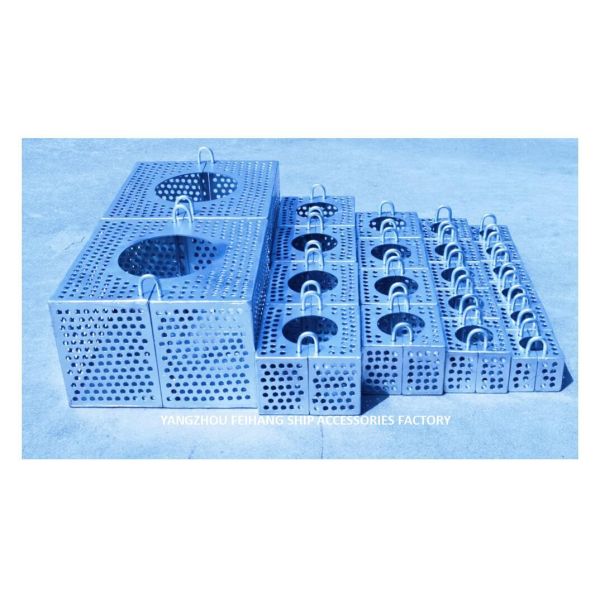 MARINE SUCTION ROSEBOX STRAINER GALVANIZED STEEL PLATE 5K-100A JIS F7206