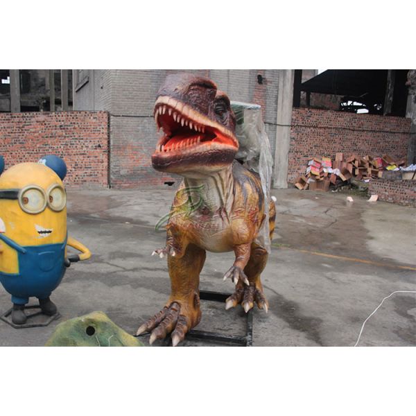 Электрическая езда на гиганотозавре динозавра, реалистическом Аниматроник динозавре