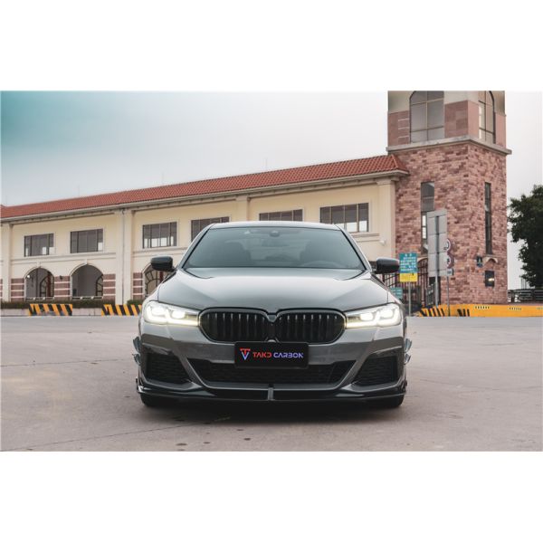 Nuevo producto para BMW 525 530 540 G30 G38 Kit de carrocería de fibra de carbono G30 G38 Fibra de carbono Frente de la pala Difusor de la falda lateral