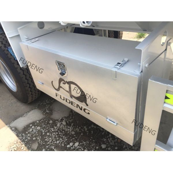 Capacity 30 Tons 20 Ft Q345B Steel Flatbed Equipment Trailers