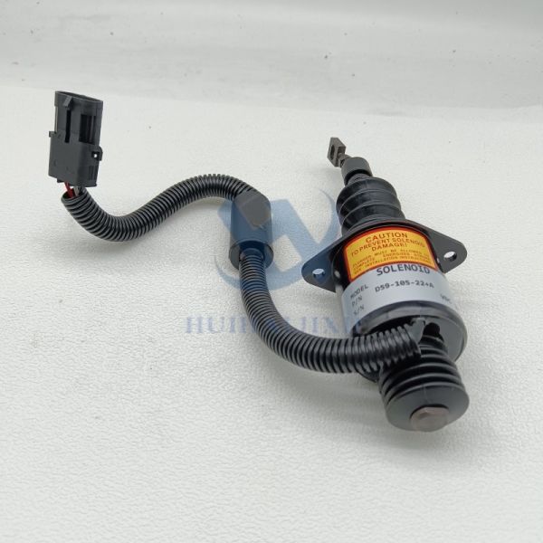Diesel Engine Fuel Stop Solenoid D59-105-22+A for C6121 Engine