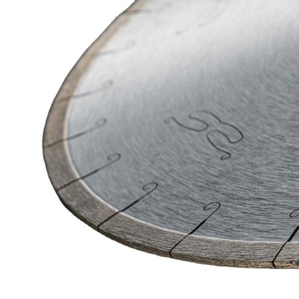 Marble Fish Hook Cutting Disc 14'' Diamond Metal Powder Saw Blade for Ceramics Cutting