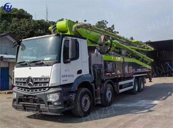 2020 ZLJ5441THBBE 63X-7RZ Actros 4143 7 Section Boom Concrete Pump Truck Second Hand