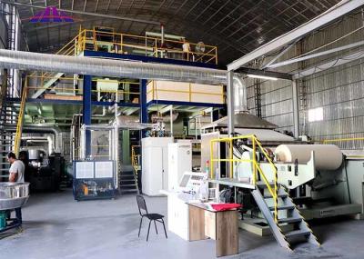 Automatic PP Spunbond Nonwoven Production Line Non Woven Machinery 2.4m