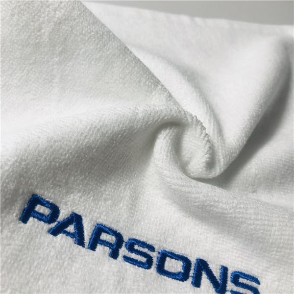 small face towel with embroidery logo 100% cotton hand towels
