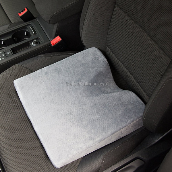 Tailbone and Sciatica Pain Relief Car Seat Cushion Customized Cover with Memory Foam
