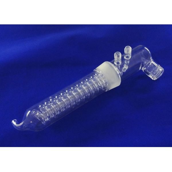 溶かされたケイ素の科学研究所のガラス製品の水晶グラハムのコンデンサー99.9%のSiO2満足な反腐食