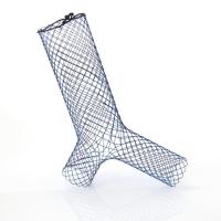 Silicium médical de matériaux d'implant de stent bronchique trachéal de forme de Y couvert