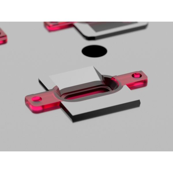 OEM / ODM: Cold Runner Injection Molding & Transparent Smart Glasses Case Decorative Ring (1*4) No.23846