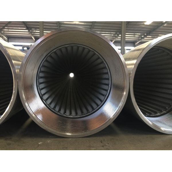 Ss304 168mm Johnson V Wire Screen Pipe For Drilling Oil Well