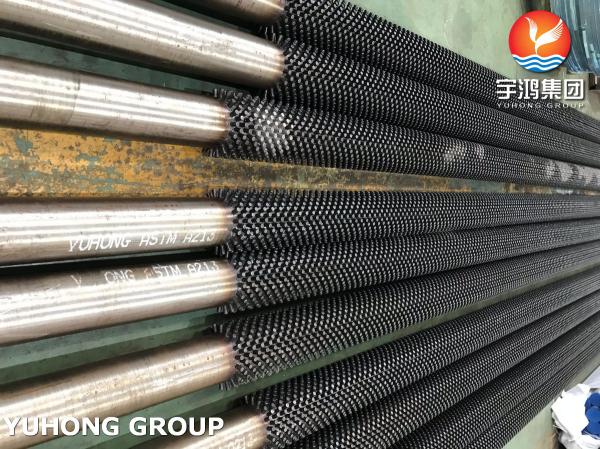 A213 GR T9, 9Cr-1Mo Finned Tube Studded Type For Fired Heater API, ASME, TEMA