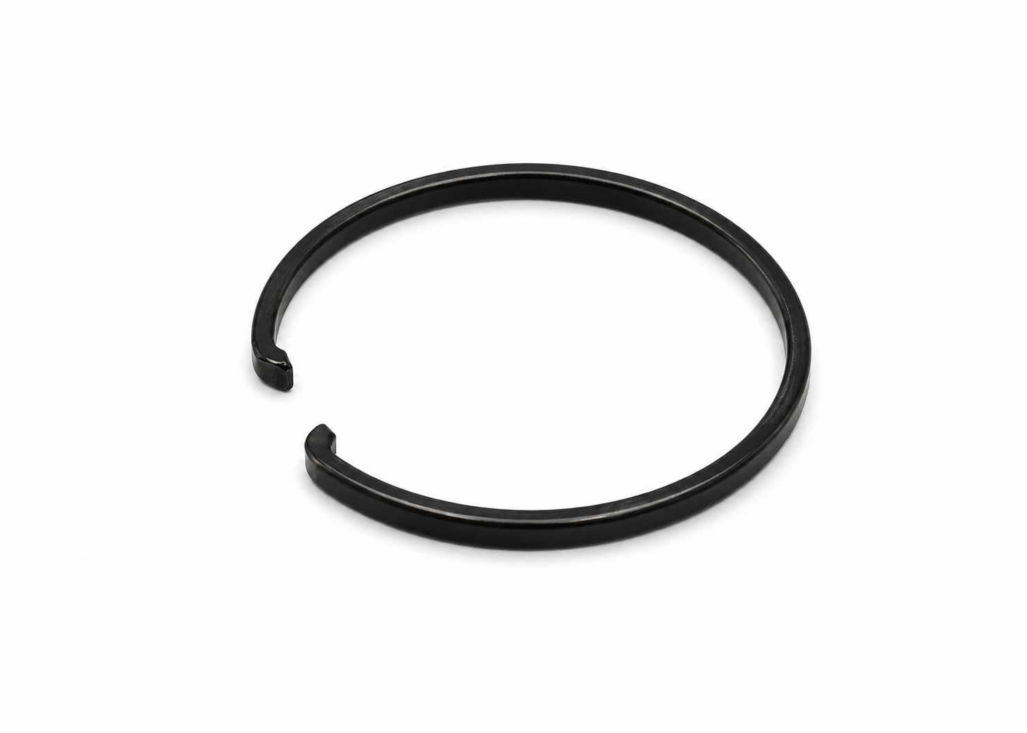 Deburred Metric Retaining Ring Circlip ISO14001 Certificated For Bearing