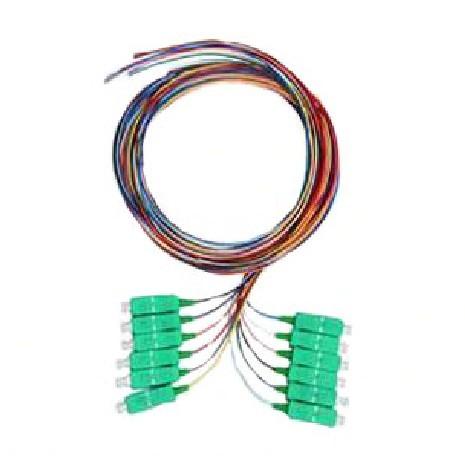 Elevado desempenho do PVC LSZH da trança 5M 0.9mm da fibra óptica de FTTX + de LAN