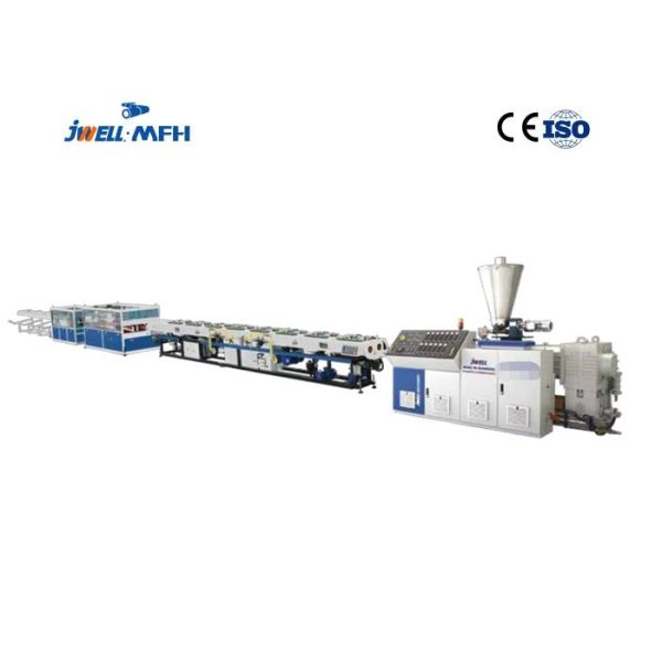 Двойная линия штранг-прессования трубы ПВК винта 110мм близнеца трубы