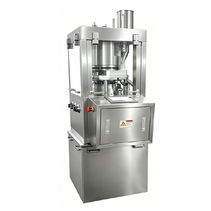 8 Stations Tablet Press Machine With Main Pressure and Pre Pressure