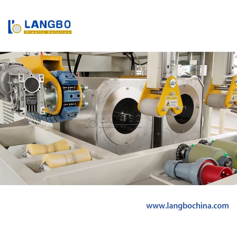 Automatic Pipe Belling Machine with Infrared Ray Heating System and 16~630mm Belling Range for UPVC Pipe Production