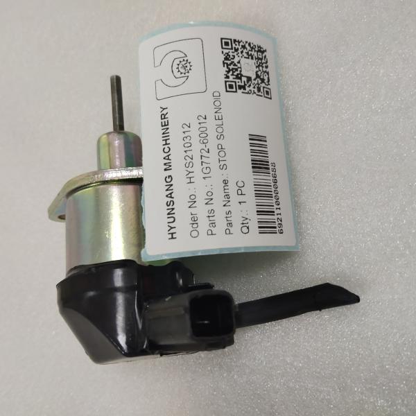 Stop Solenoid 1G772-60012 1G772-60014  1G772-60010 For Kubota V3300