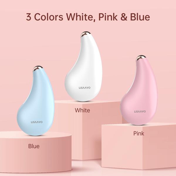 Silicone Red Light Therapy Face Massager Vibration Eye Face Massager