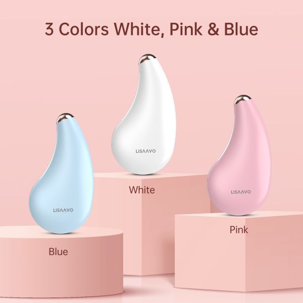 5W Red Light Facial Massager Heat And Anti Aging Vibration Massage Device