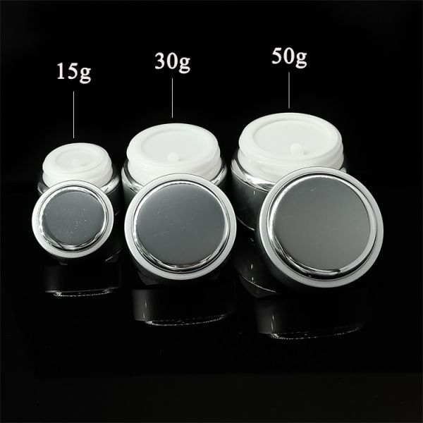 Small 60g Aluminium Lip Balm Pots Cosmetic Jar