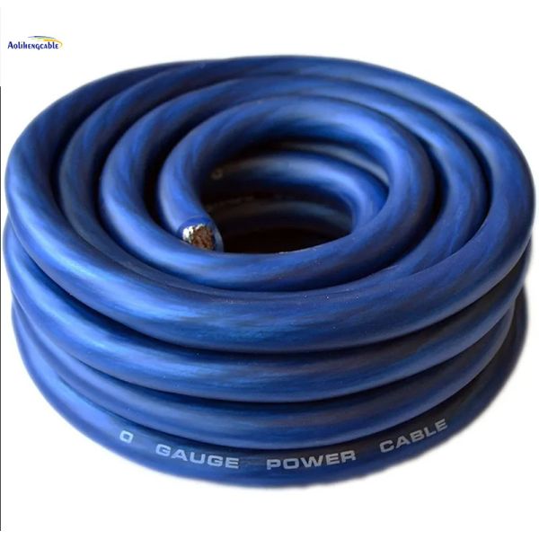 2-0 1-0 2 4 6 8 10AWG American Standard Automotive Heavy Duty Flexible Audio Cable