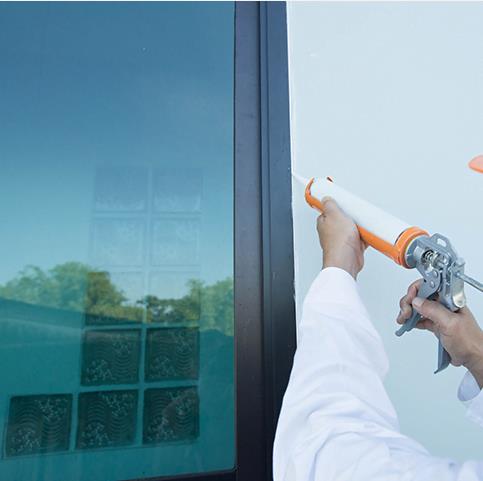 Sealant силикона 300Ml просвечивающего Sealant окна водоустойчивый просвечивающий белый