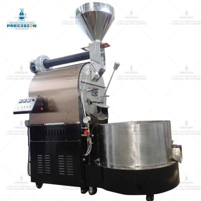 Máquina de torrefação de café de gás liquefeito de alta classificação / máquina de torrefação de nozes comercial