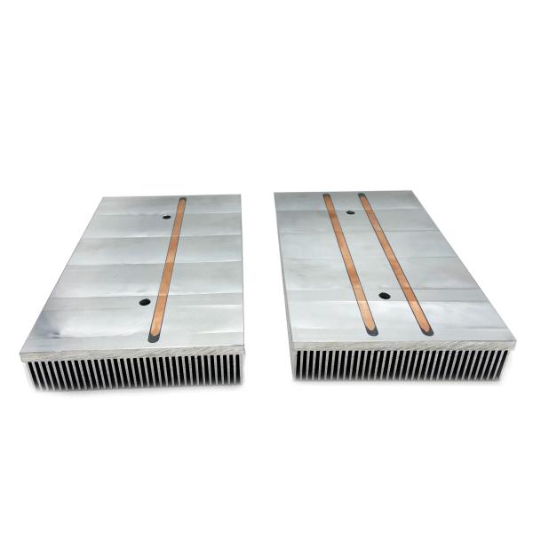 Custom Led Heat Sink Radiator Aluminum Manufacturer Anodized Extruded Aluminum Heatsink Heat Sink with Copper Heat Pipe