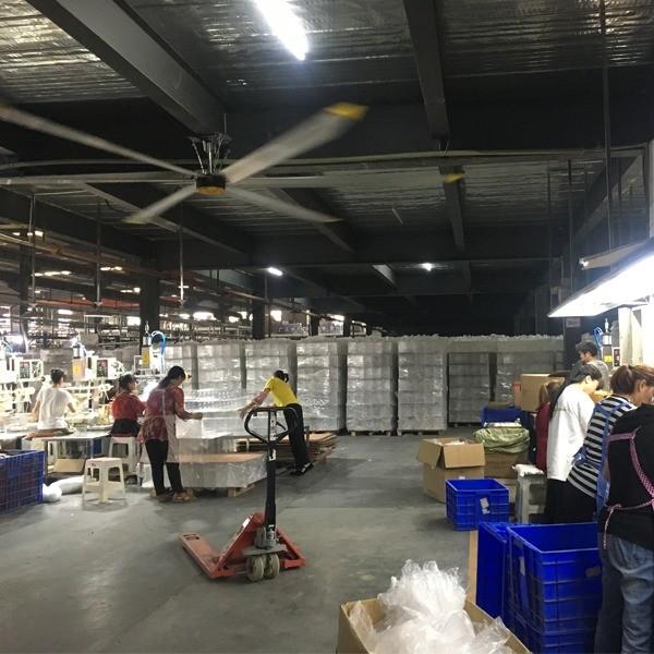 18FT Low Noise Aluminium Ceiling Fan for Commercial Ventilation in Cowshed Animal Farm