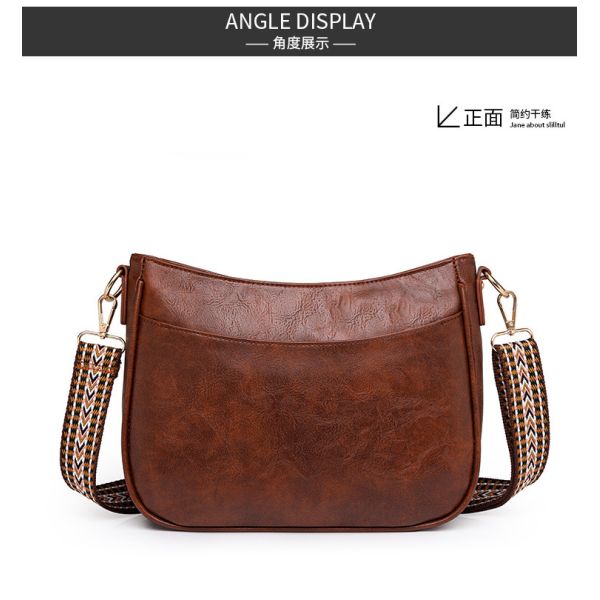 NEW SOFT BAG BAG WOMEN'S WORK COMMUTE UNDERARM BAG CASUAL WOMEN'S SHOULDER BAG LARGE CAPACITY RETRO CROSSBODY BAG