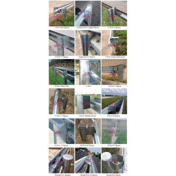 Застройщик с цинковым покрытием дорожного барьера