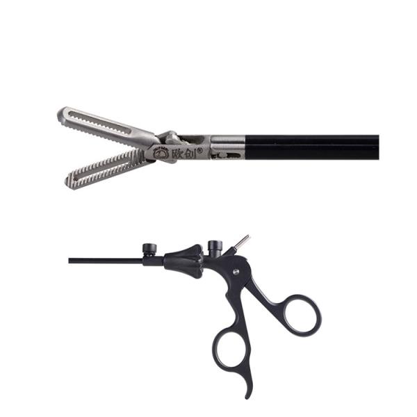 General Surgery Operation Theatre Equipment Stainless Steel 5mm Laparoscopic Forcep