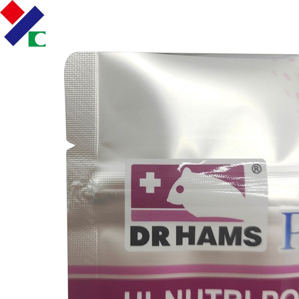 Moisture Proof Printed Mylar Dog Food Packaging Bag With
