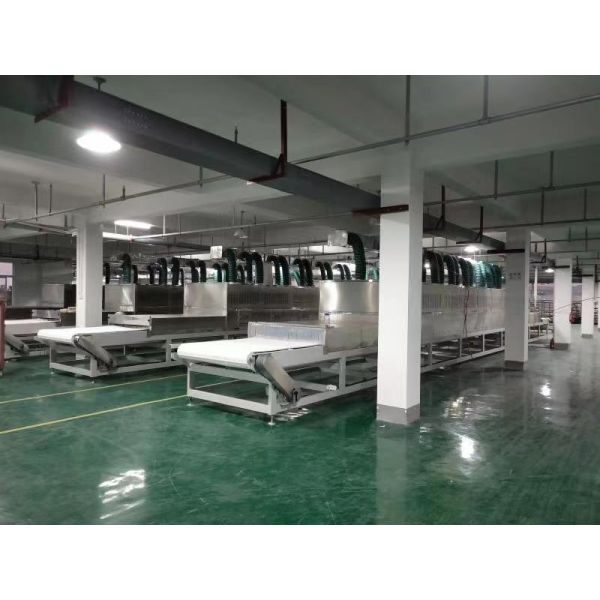 Высокоэффективное микроволновое оборудование для вакуумной сушки мощностью 1-10 т/ч