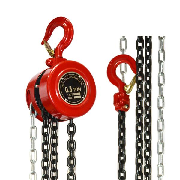 Efficiency and Low Pulling Effort The Round Manual Chain Hoist for Any Heavy Load
