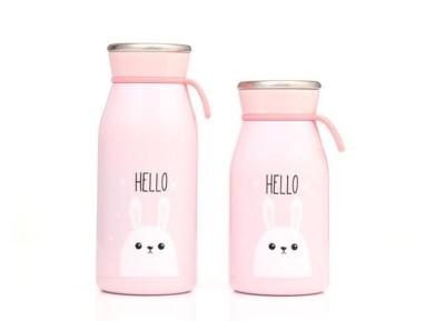 SS Kids Sports Water Bottle Vacuum Insulated Pink Color Lightweight