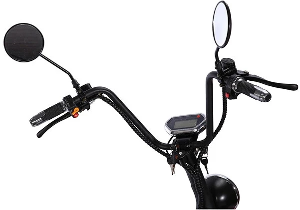 Harleyment Electric Scooter For Ladies Women 1500w Two Adults 2 Removable Batteries