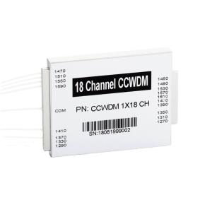 Compact Design 18CH CWDM CCWDM Multiplexer With High Wavelength Accuracy And